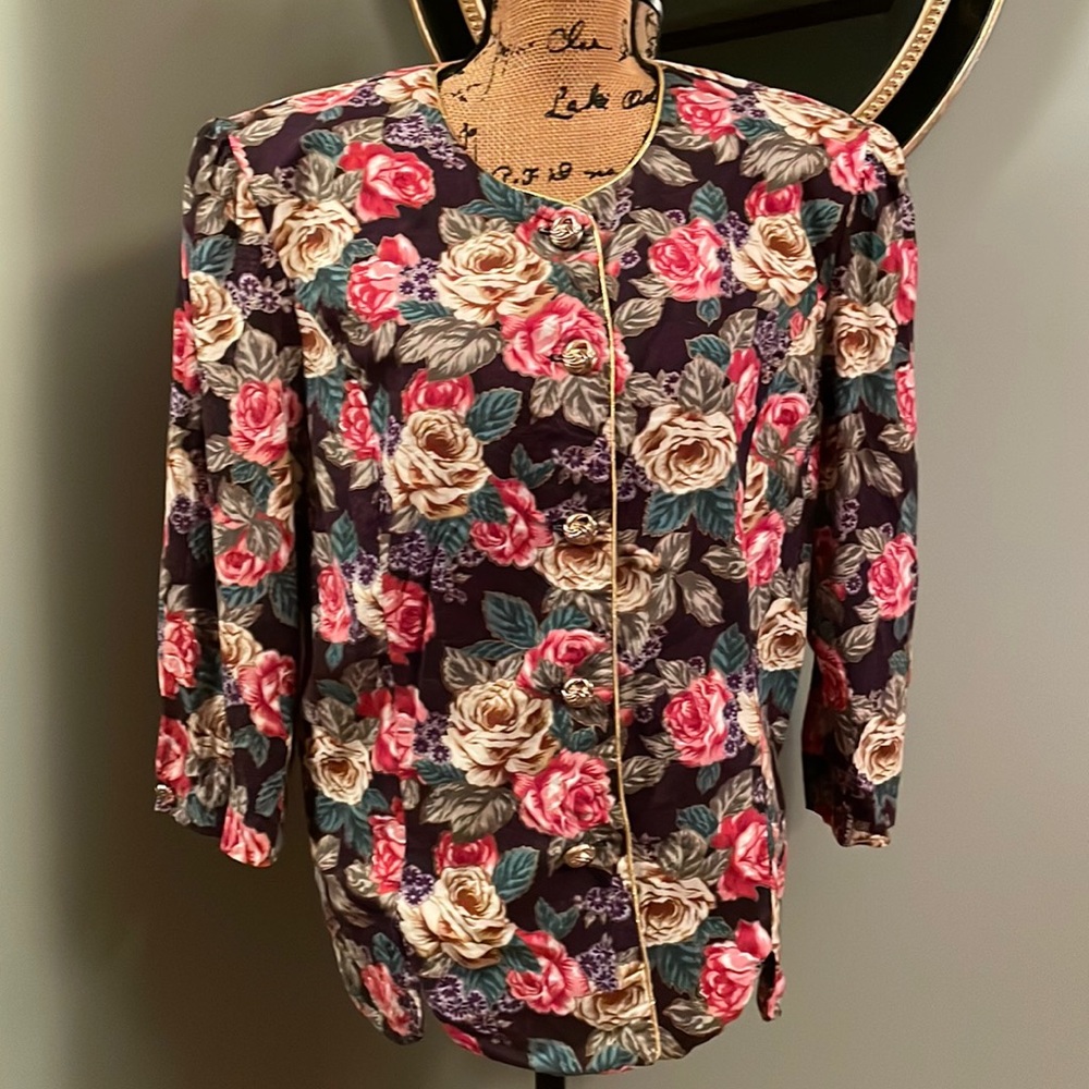 Whirlaway Frocks jacket. Size 20 - 1980s 20.
